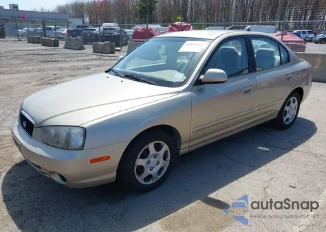 2002 Hyundai Elantra Gls z USA, uszkodzony, nr VIN KMHDN45D32U434751